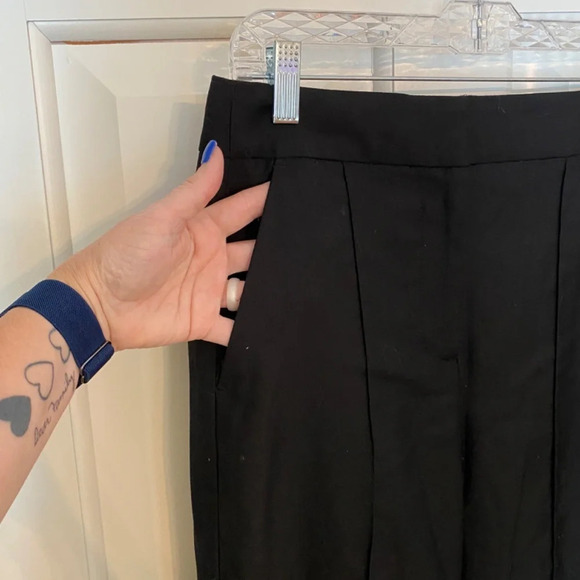 New! J. Crew Full-length wide-leg tuxedo pant tollegno wool nwt 33562 - Picture 4 of 15